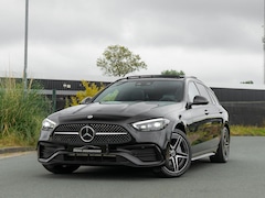 Mercedes-Benz C-klasse Estate - 300 e AMG|Pano|Massage|Burmester®|Trekhaak|Stoelventilatie|Airbalance|Stoelverw.|Stuurverw