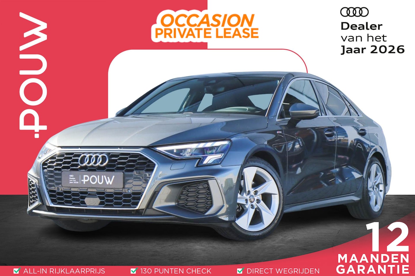 Audi A3 Limousine - 30 TFSI 110pk S-tronic S edition | Apple Carplay/Android Auto | Parkeerhulp Achter | Cruis - AutoWereld.nl