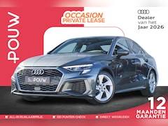 Audi A3 Limousine - 30 TFSI 110pk S-tronic S edition | Apple Carplay/Android Auto | Parkeerhulp Achter | Cruis
