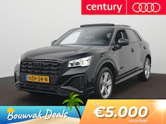 Audi Q2 - 35 TFSI S Edition S-Line | Panodak | Camera | Zwart-Optiek | Stoelverwarming