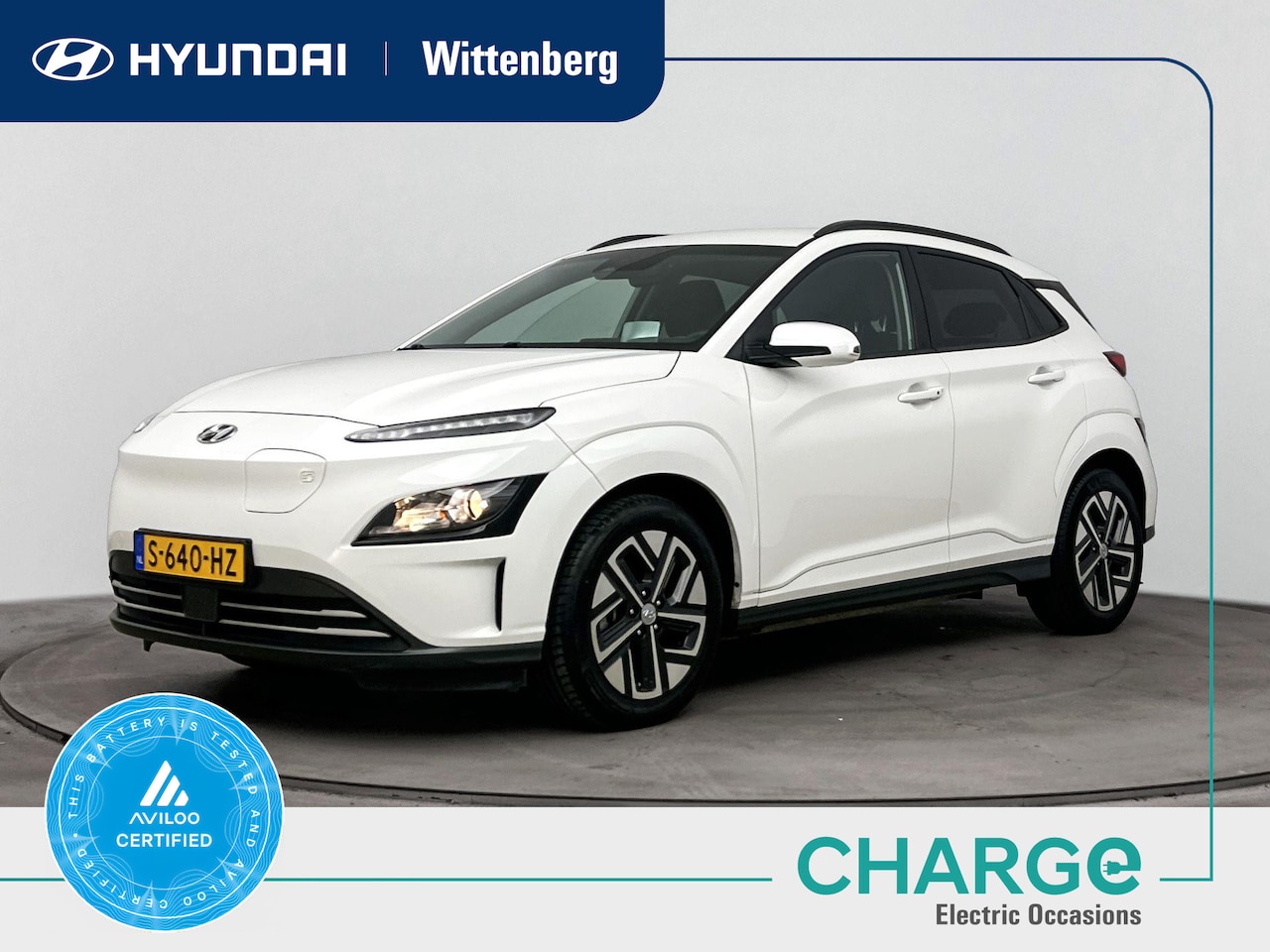 Hyundai Kona Electric - EV Fashion 39 kWh | SOH 96.4% | 3-fasen | Warmtepomp | Navigatie | Camera | Parkeersensore - AutoWereld.nl