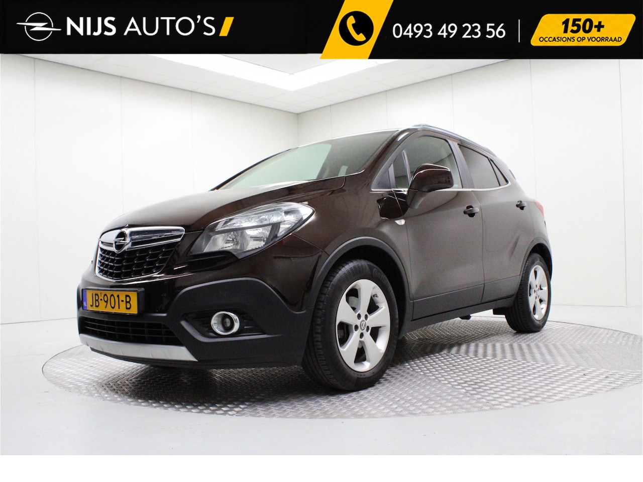 Opel Mokka - 1.4 T Cosmo | Trekhaak / Camera PDC v&a / Navigatie / Climate / Leder - AutoWereld.nl