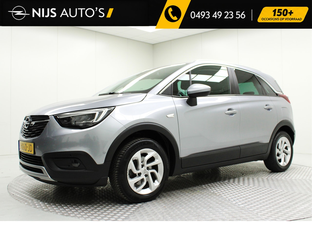 Opel Crossland X - 1.2 T Innovation | Keyless / Blind Spot / Camera / Carplay / Navi Full Map / Climate - AutoWereld.nl
