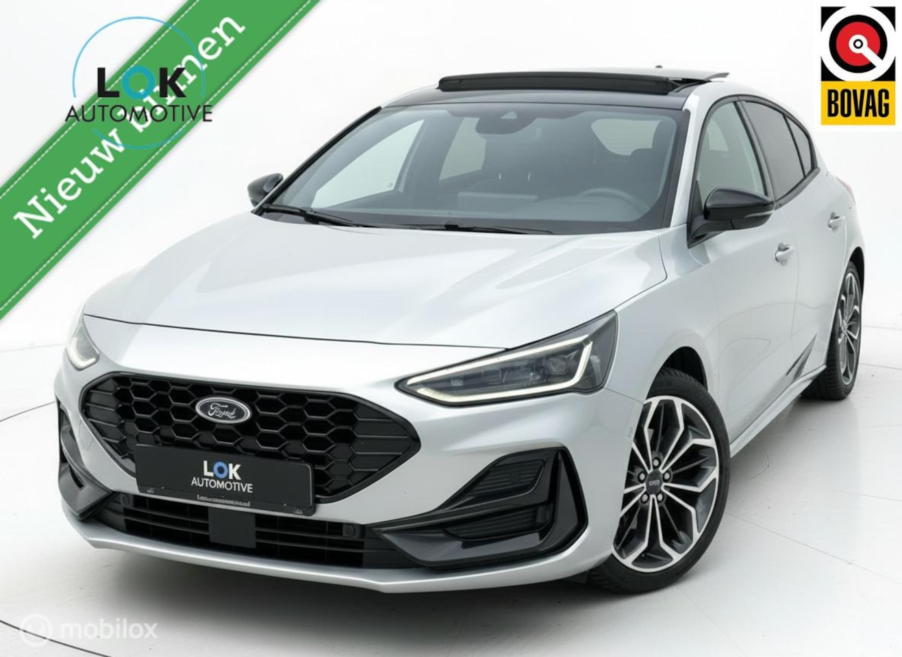 Ford Focus - 1.0 EcoBoost Hybrid ST Line X PANO|LEDER|HUD|CAMERA - AutoWereld.nl