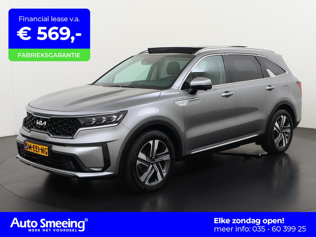 Kia Sorento - 1.6 T-GDI Plug-in Hybrid 4WD ExecutiveLine 7p. | Panoramadak | Trekhaak | Stoelventilatie - AutoWereld.nl