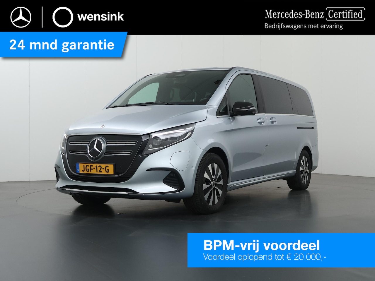 Mercedes-Benz EQV - 300 | Lang L2 | Avantgarde | 90 kWh | Lederen Bekleding "Lugano" | Distronic Plus | Climat - AutoWereld.nl