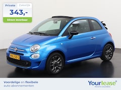 Fiat 500 C - 1.0 Hybrid Connect | All-in 343, - Private Lease | Direct uit voorraad