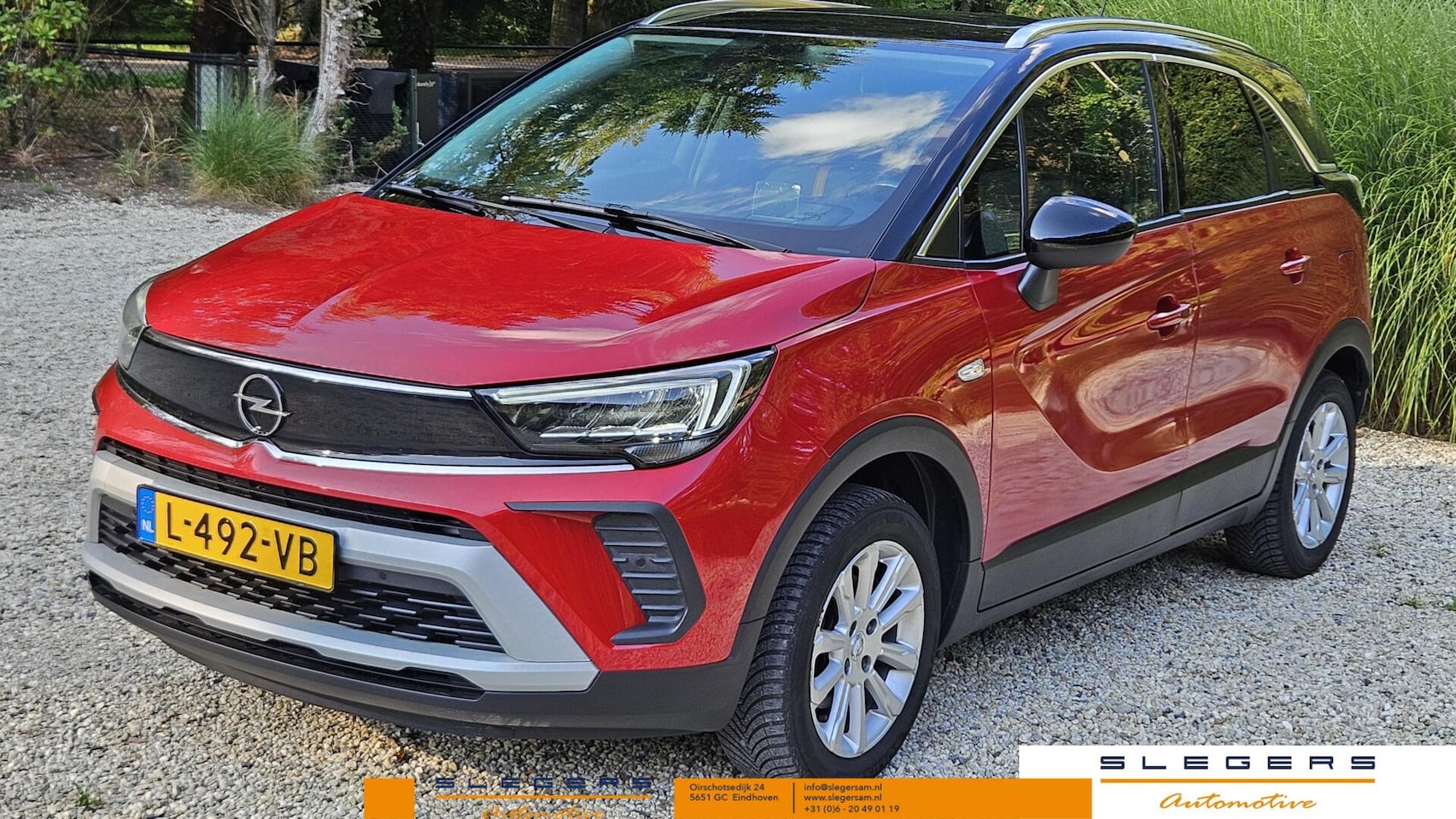 Opel Crossland - 1.2 Turbo Elegance Trekhaak panodak - AutoWereld.nl