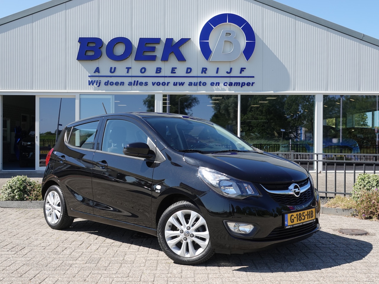 Opel Karl - 1.0 ecoFLEX 120 Jaar Edition LMV | NAVI | AIRCO | CRUISE - AutoWereld.nl