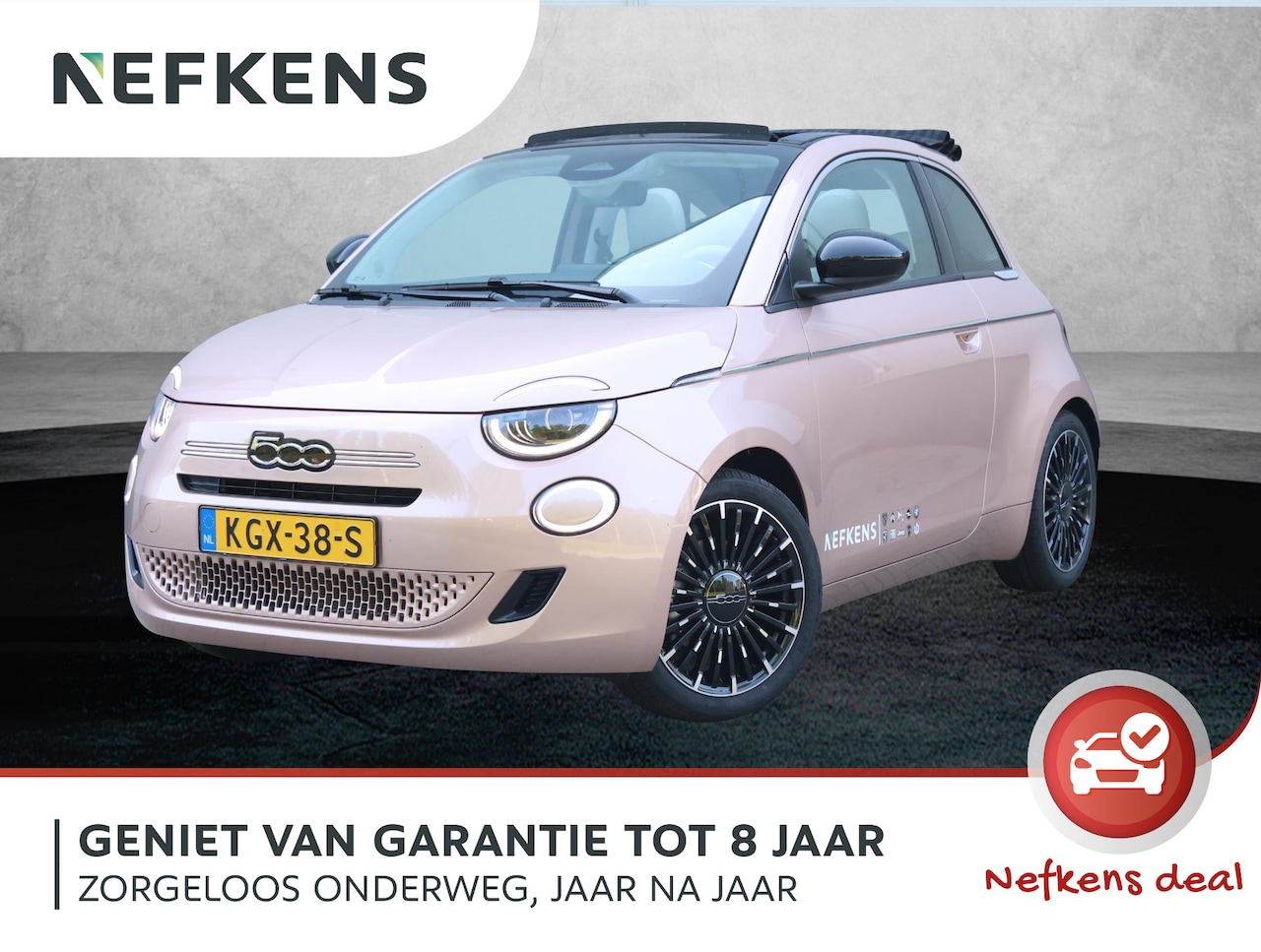 Fiat 500 - 1.0 Hybrid La Prima | Apple Carplay/Android Auto | Navigatie | Climate Control | Camera | - AutoWereld.nl