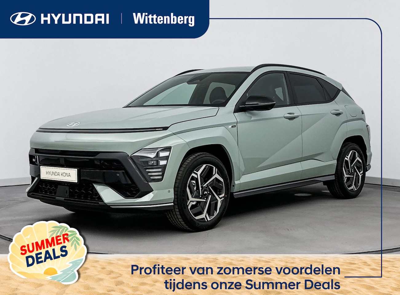 Hyundai Kona - 1.6 GDI HEV N Line | 19 INCH VELGEN | APPLE CARPLAY | ACHTERUITRIJCAMERA - AutoWereld.nl
