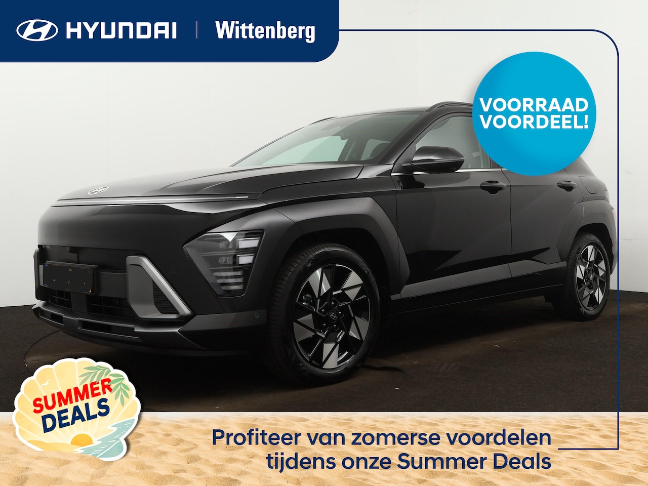 Hyundai Kona - 1.6 GDI HEV Premium | LEDEREN STOELEN | STOEL VERWARMING EN KOELING | SNEL LEVERBAAR - AutoWereld.nl