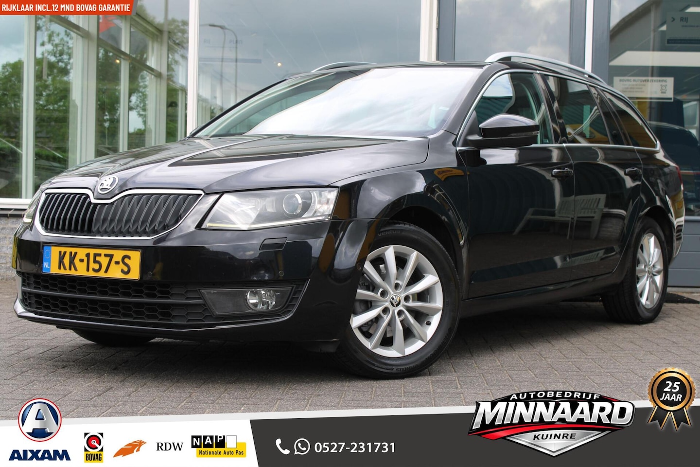 Skoda Octavia Combi - 1.0 TSI Greentech Style Business|Navi|Cruisse|Stoel verw|Nieuwe distributie|Pano dak. - AutoWereld.nl