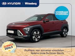 Hyundai Kona - 1.6 GDI HEV Premium | LEDEREN STOELEN | STOEL VERWARMING EN KOELING | SNEL LEVERBAAR