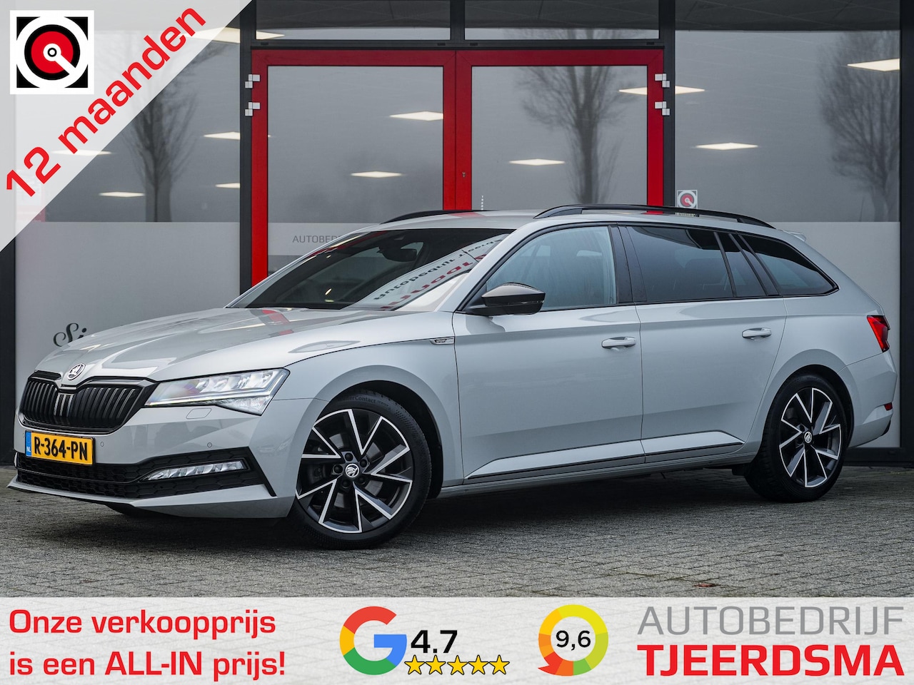 Skoda Superb Combi - 1.5 TSI ACT Limited Sportline | Trekhaak | 1e Eigenaar | BTW | Adaptieve Cruise Control | - AutoWereld.nl