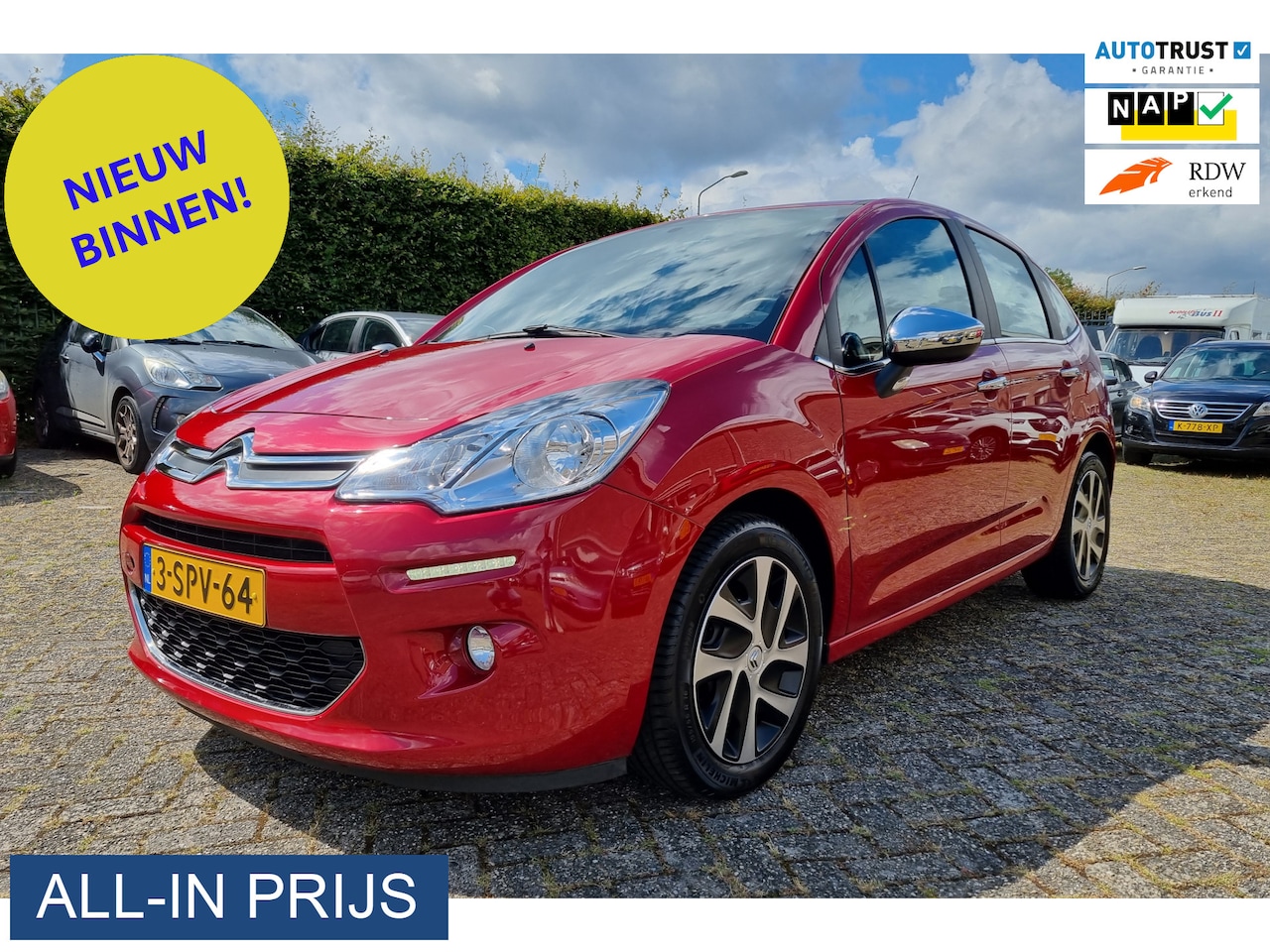 Citroën C3 - 1.2 VTi Collection ✅1e EIGENAAR ✅ZEER COMPLEET - AutoWereld.nl