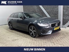 Volvo V90 - T8 AWD R-Design | Luchtvering | Harman/Kardon | Trekhaak | 360° Camera | BLIS | Standkache