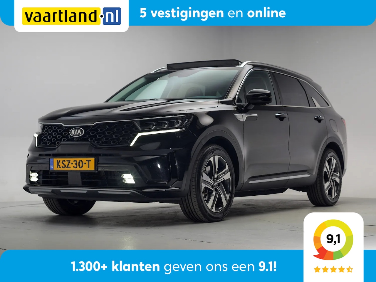 Kia Sorento - 1.6 T-GDI PHEV 4WD Business 7-Pers [ Panorama Stoelverwarming Navi Camera ] - AutoWereld.nl