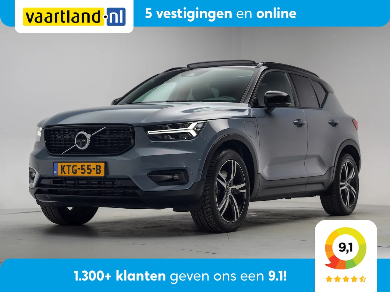 Volvo XC40 - T4 Recharge R-Design [ Panorama Harman/Kardon Stoel-en stuurverwarming ] - AutoWereld.nl