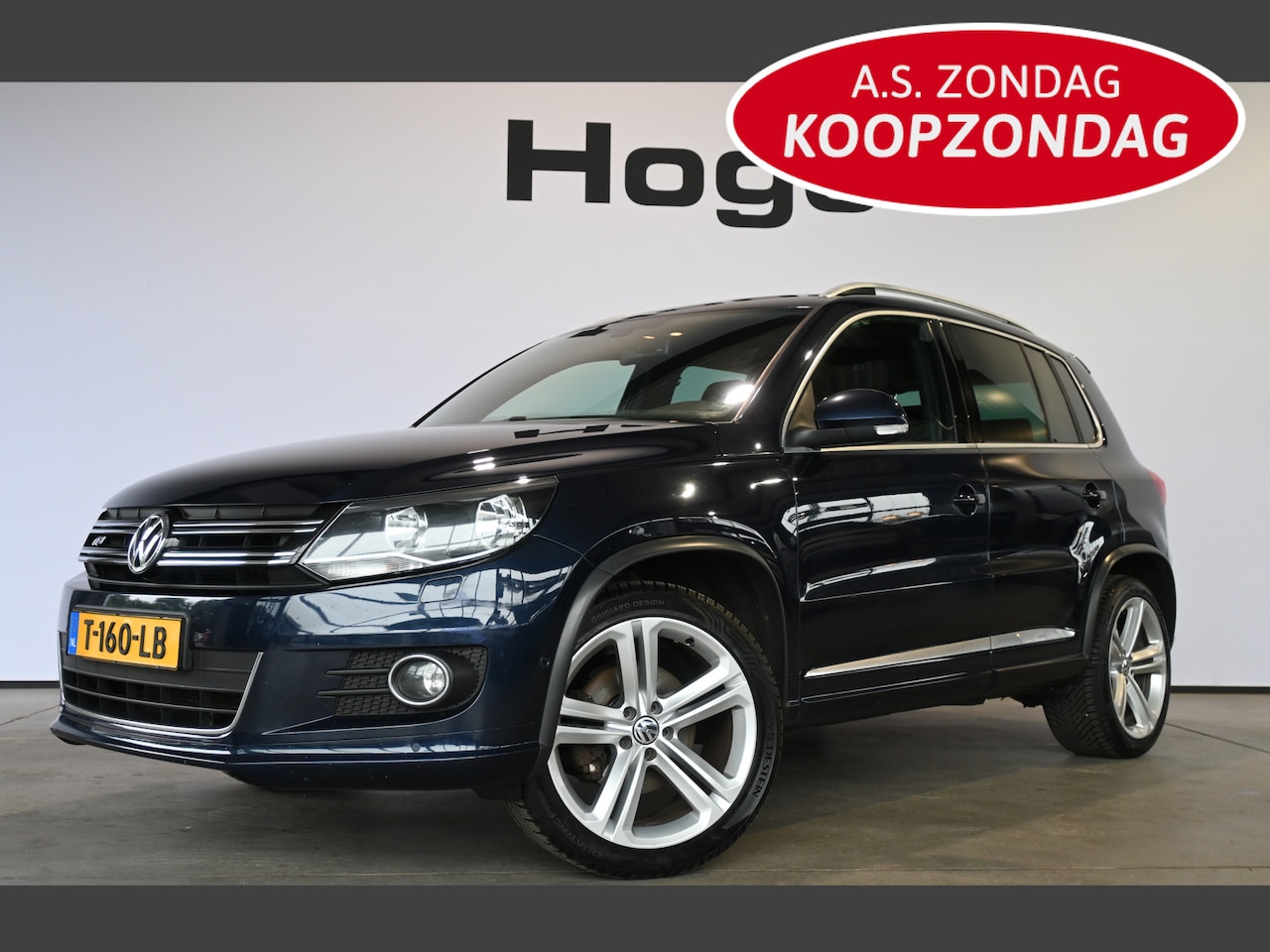 Volkswagen Tiguan - 1.4 TSI Sport&Style 4Motion R-line Edition Clima Navigatie Stoelverwarming Goed Onderhoude - AutoWereld.nl