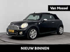 MINI Cabrio - 1.6 122 Pk Cooper Chili | Canvas Cabriodak | Climate Control | Lederen Bekleding | Stoelve