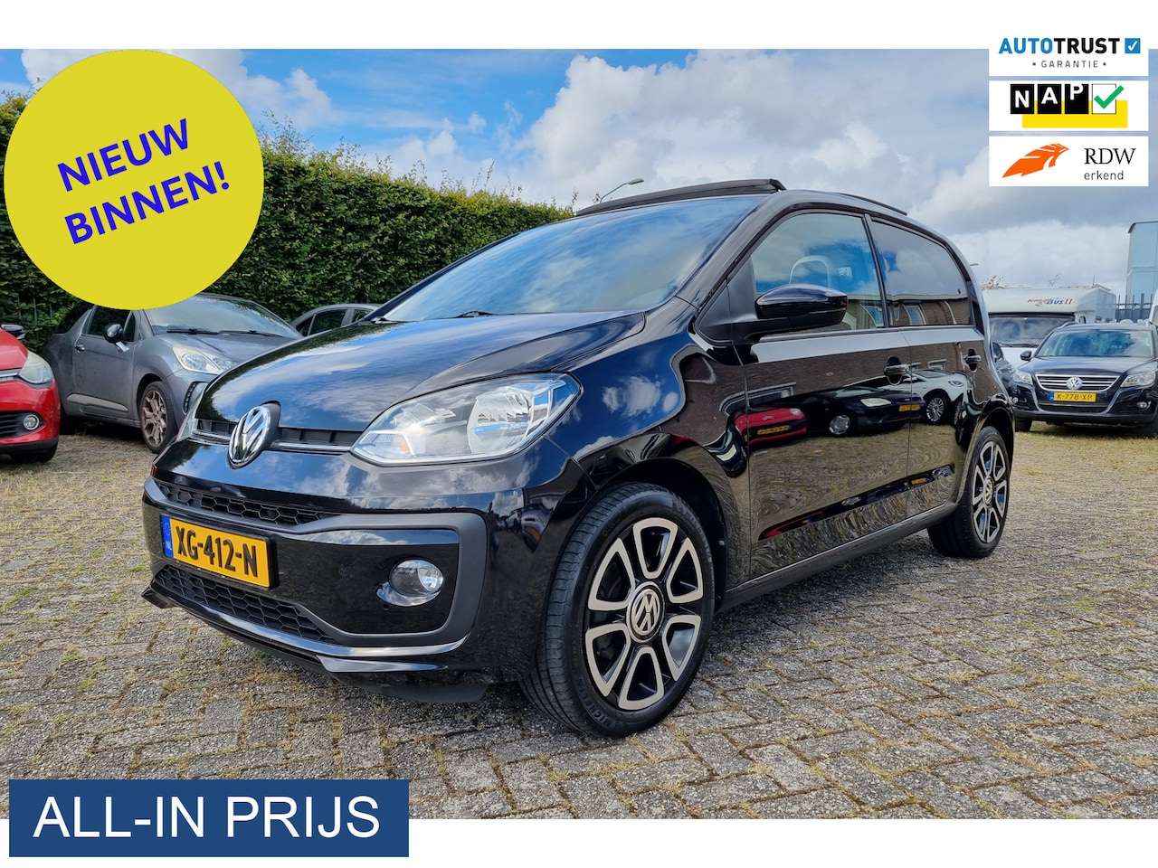 Volkswagen Up! - 1.0 BMT high up! ✅PANO DAK ✅ZEER MOOI - AutoWereld.nl