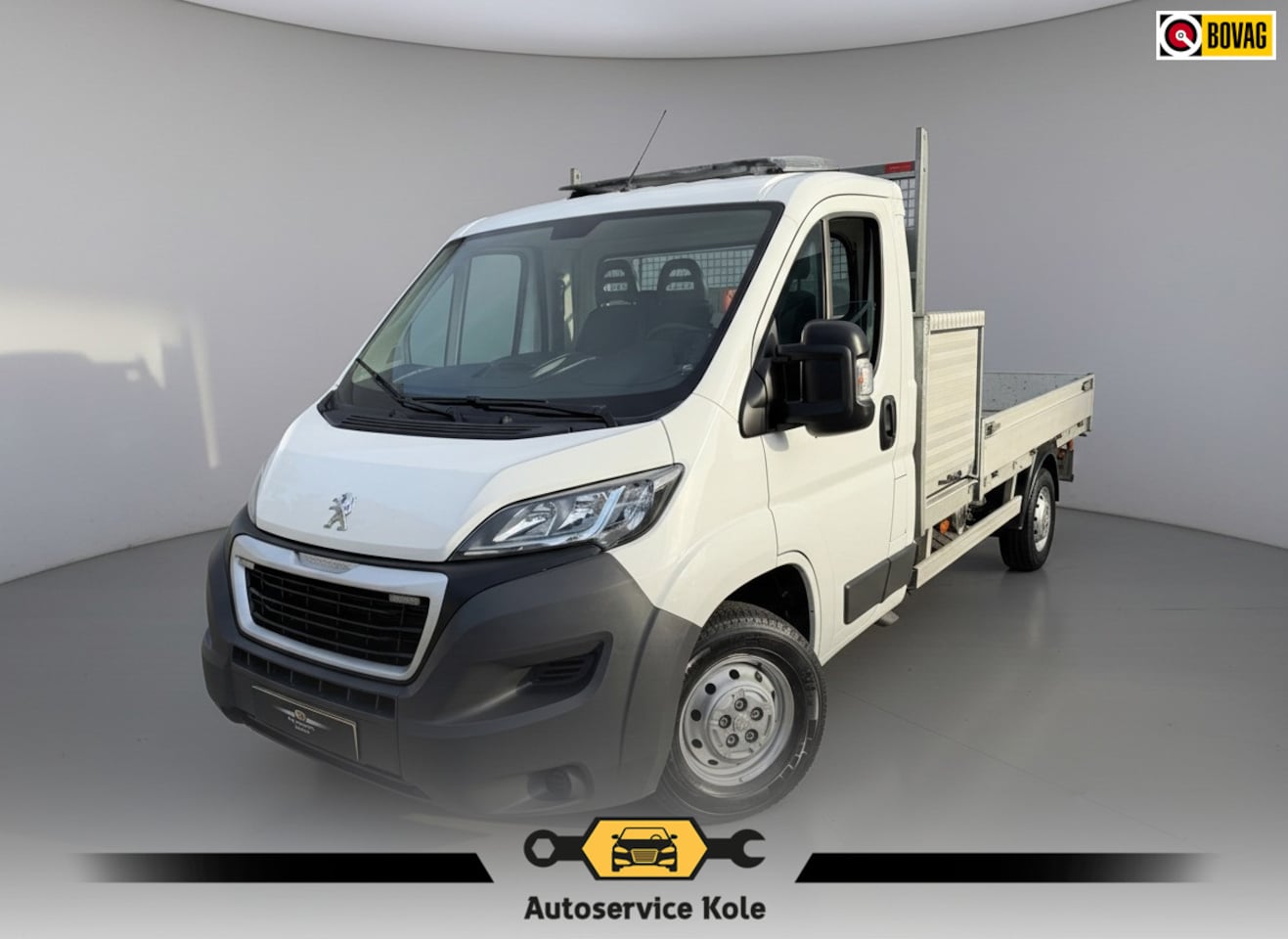 Peugeot Boxer - 333 2.0 BlueHDI L2S Pick-Up * Kraan * Airco * Camera * - AutoWereld.nl