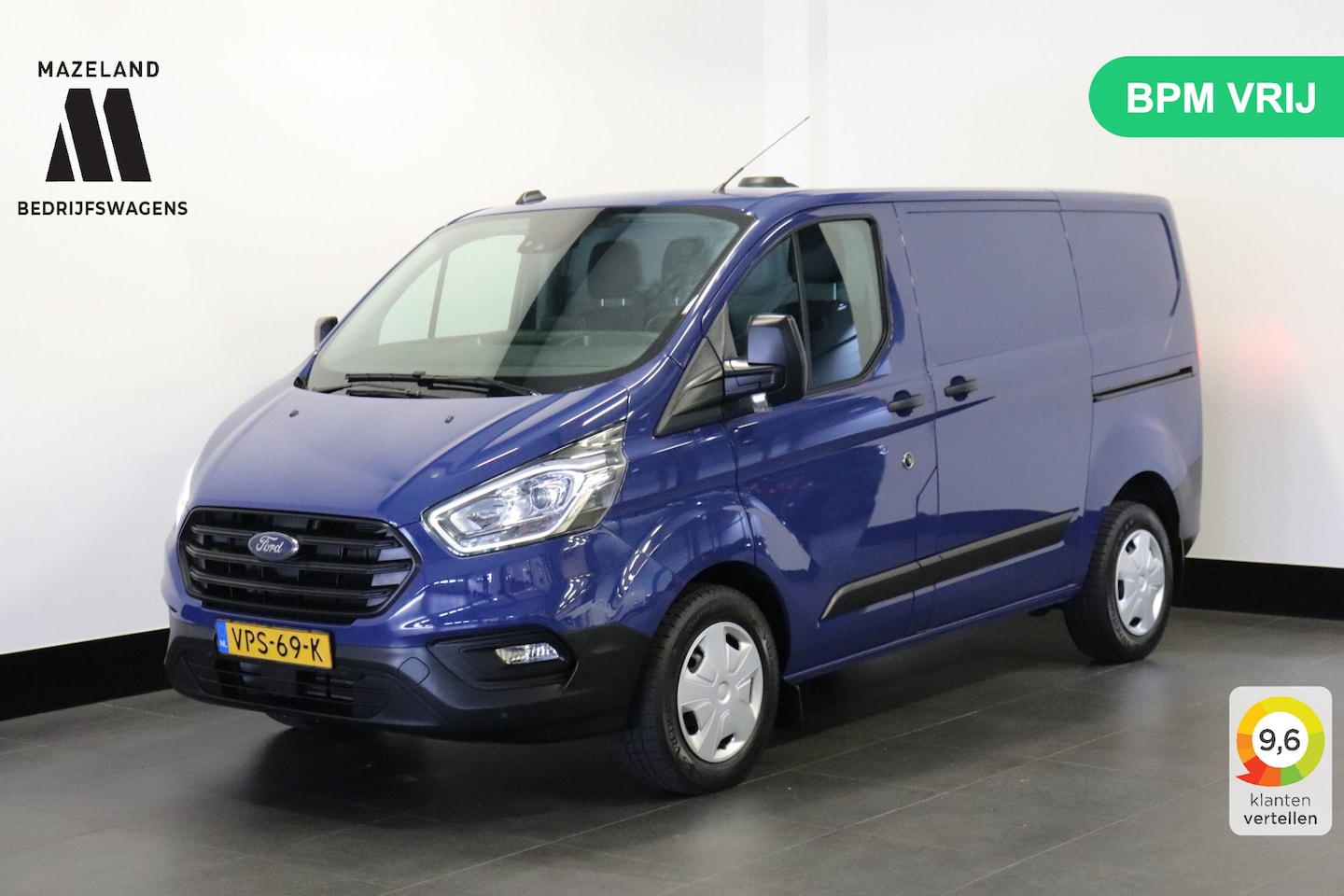 Ford Transit Custom - 2.0 TDCI 130PK Automaat 2x Schuifdeur EURO 6 - Airco - Navi - Cruise - PDC - € 15.900,- Ex - AutoWereld.nl