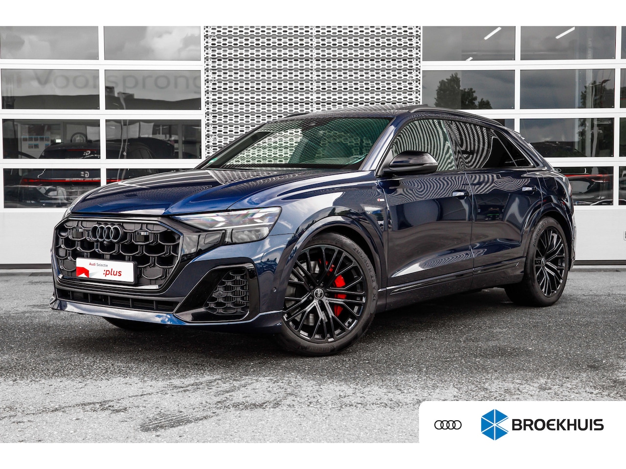 Audi Q8 - TFSI e quattro 290 kW | Panoramadak | HUD | Bang & Olufsen | 360 Camera | Servosluiting | - AutoWereld.nl