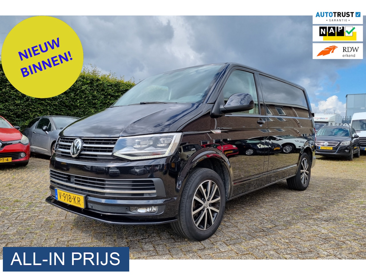 Volkswagen Transporter - 2.0 TDI L1H2 Highline ✅SUPER ONDERHOUDEN! - AutoWereld.nl
