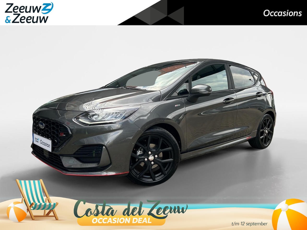 Ford Fiesta - 1.0 EcoBoost Hybrid ST-Line X | Apple Carplay/Android Auto | Winterpack | B&O geluidsinsta - AutoWereld.nl