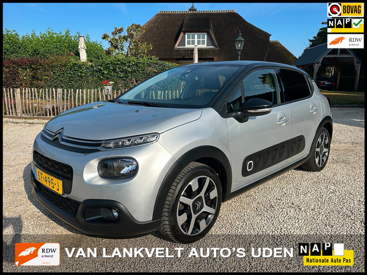 Citroën C3 - 1.2 PureTech Shine Navi, Airco, Camera - AutoWereld.nl