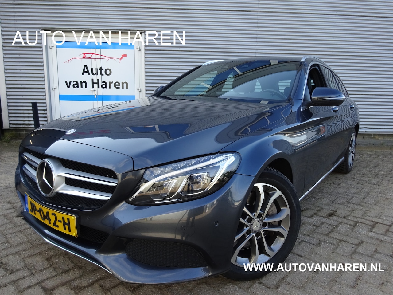 Mercedes-Benz C-klasse Estate - 350 e LEDER LUCHTVERING DISTRONIC ALL SEASONBANDEN - AutoWereld.nl