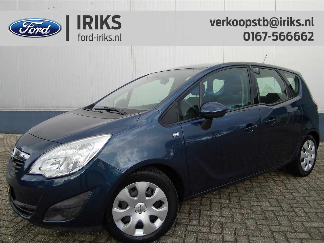 Opel Meriva - 1.4 74KW Rhythm Trekhaak - AutoWereld.nl
