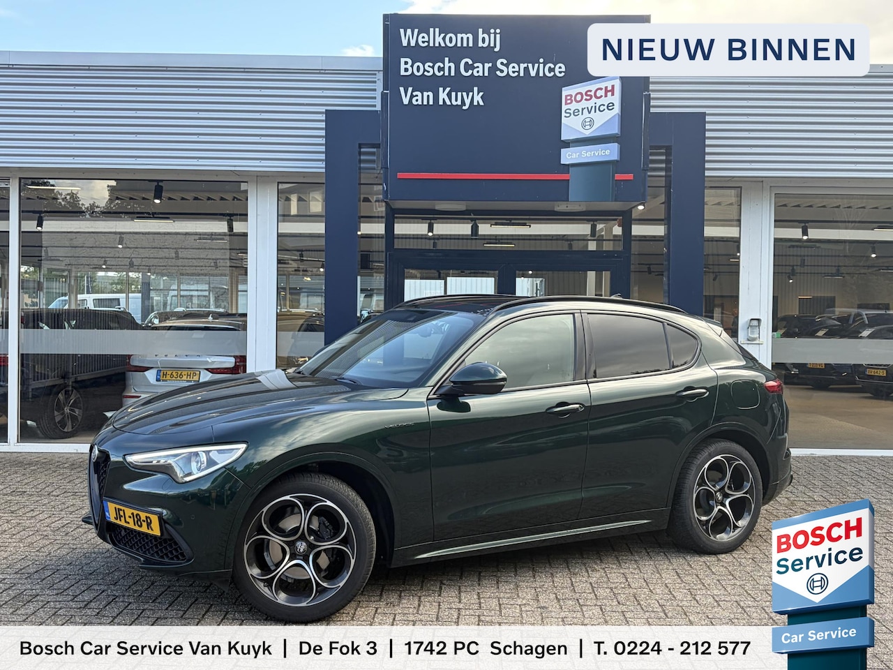 Alfa Romeo Stelvio - 2.0 T AWD Veloce Ti / 280 PK / Bomvolle Stelvio! Alle Opties! / Volledige historie aantoon - AutoWereld.nl