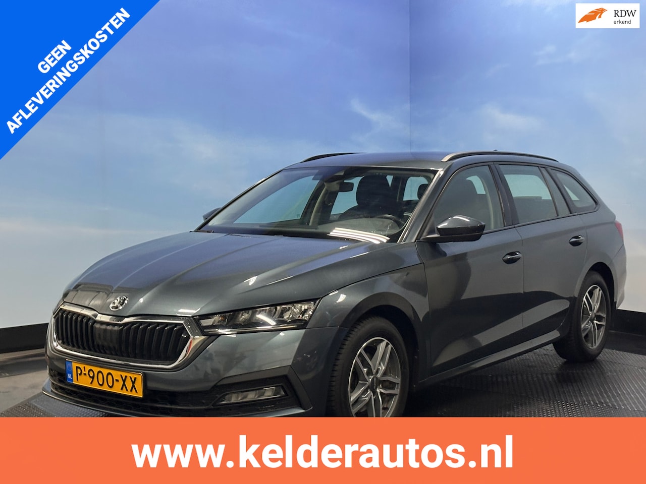 Skoda Octavia Combi - 1.0 e-TSI Business Edition Automaat | Clima | Cruise | PDC | Trekhaak - AutoWereld.nl