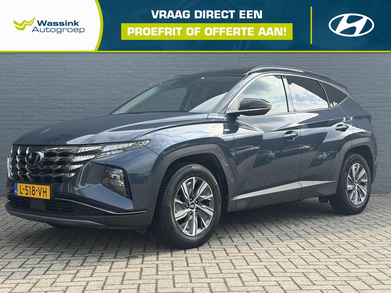 Hyundai Tucson - 1.6 T-GDI MHEV Comfort Smart Trekhaak | Adaptive Cruise Control | Climate Control | Parkee - AutoWereld.nl