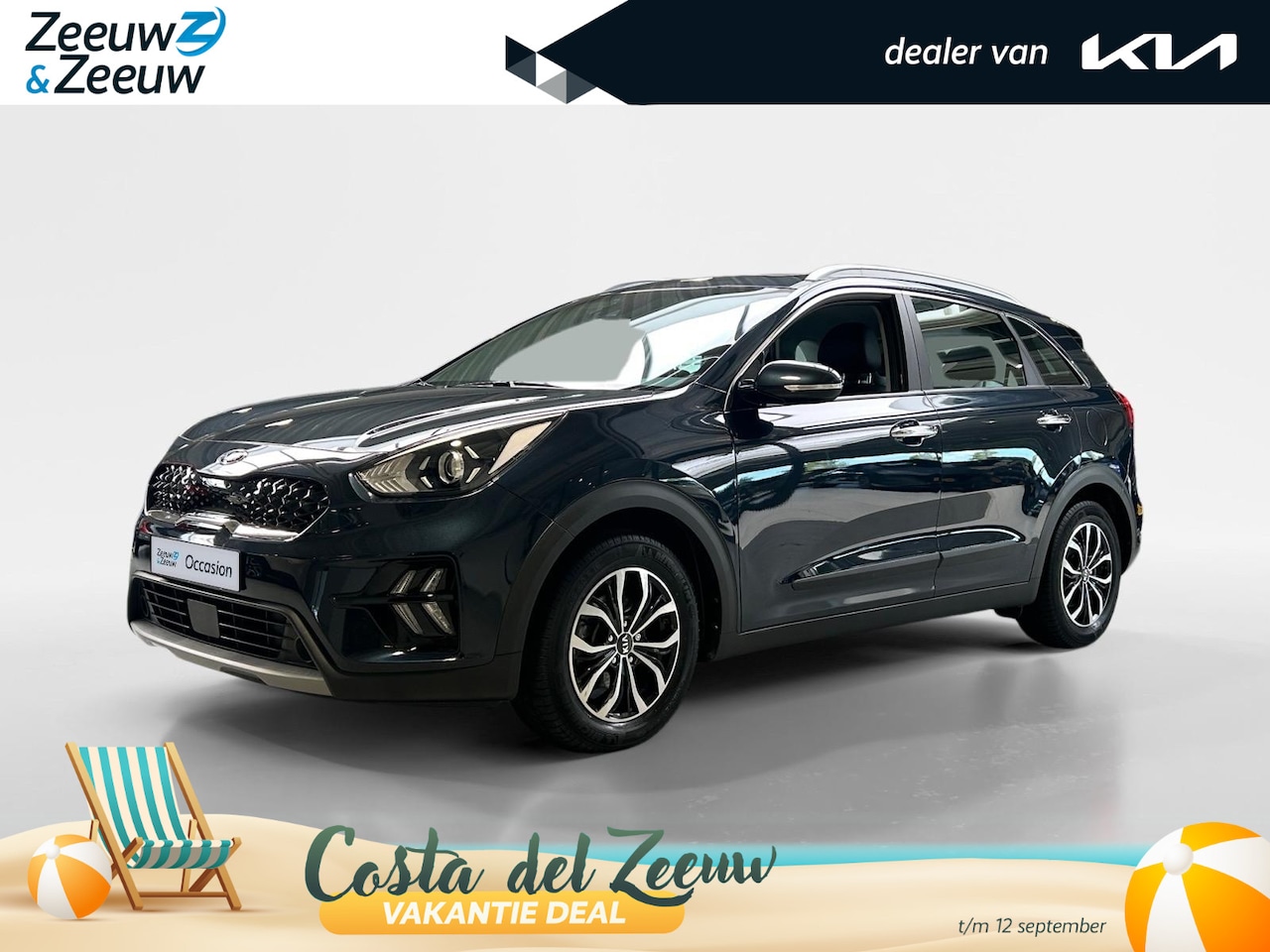Kia Niro - 1.6 GDi Hybrid Edition | Trekhaak Vaste Kogel+ 13-Polige stekker | Schuifkanteldak | Apple - AutoWereld.nl