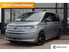 Volkswagen Multivan - eHybrid 4MOTION L2 | Bulli | Leder | Glazen Dak | Vis-a-Vis | Houtlook Vloer | 4-Seizoenen