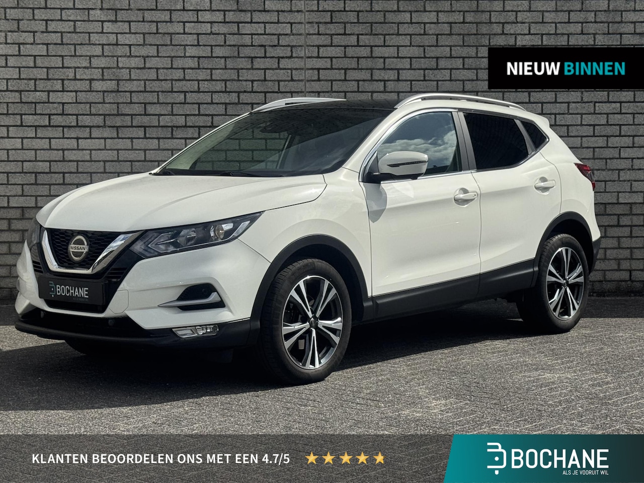 Nissan Qashqai - 1.2 N-Connecta | Panoramadak | Trekhaak | 360° Camera | - AutoWereld.nl