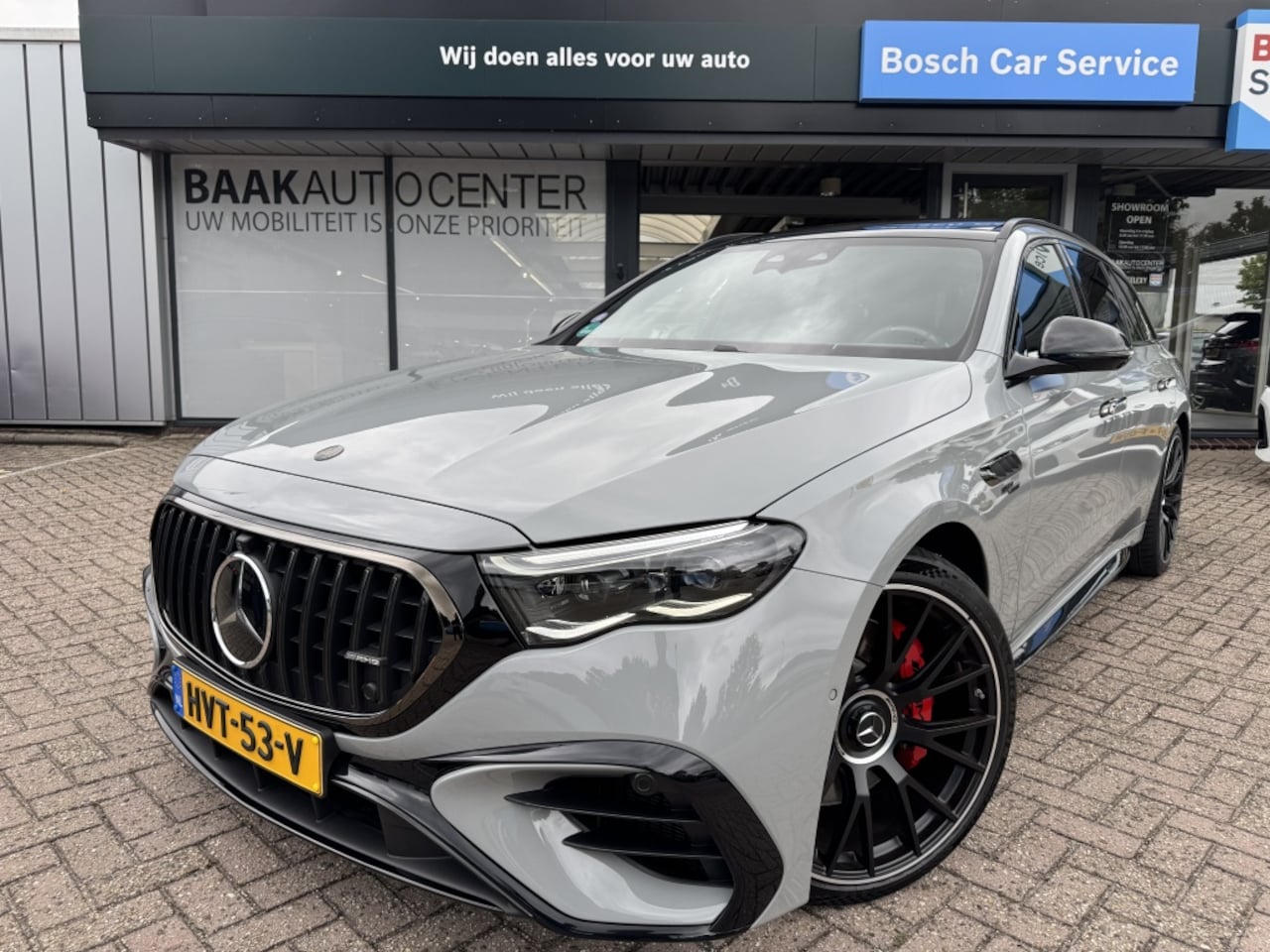 Mercedes-Benz E-klasse Estate - AMG 53 4Matic+ Night Edition | Hyperscreen | Achterasbesturing - AutoWereld.nl