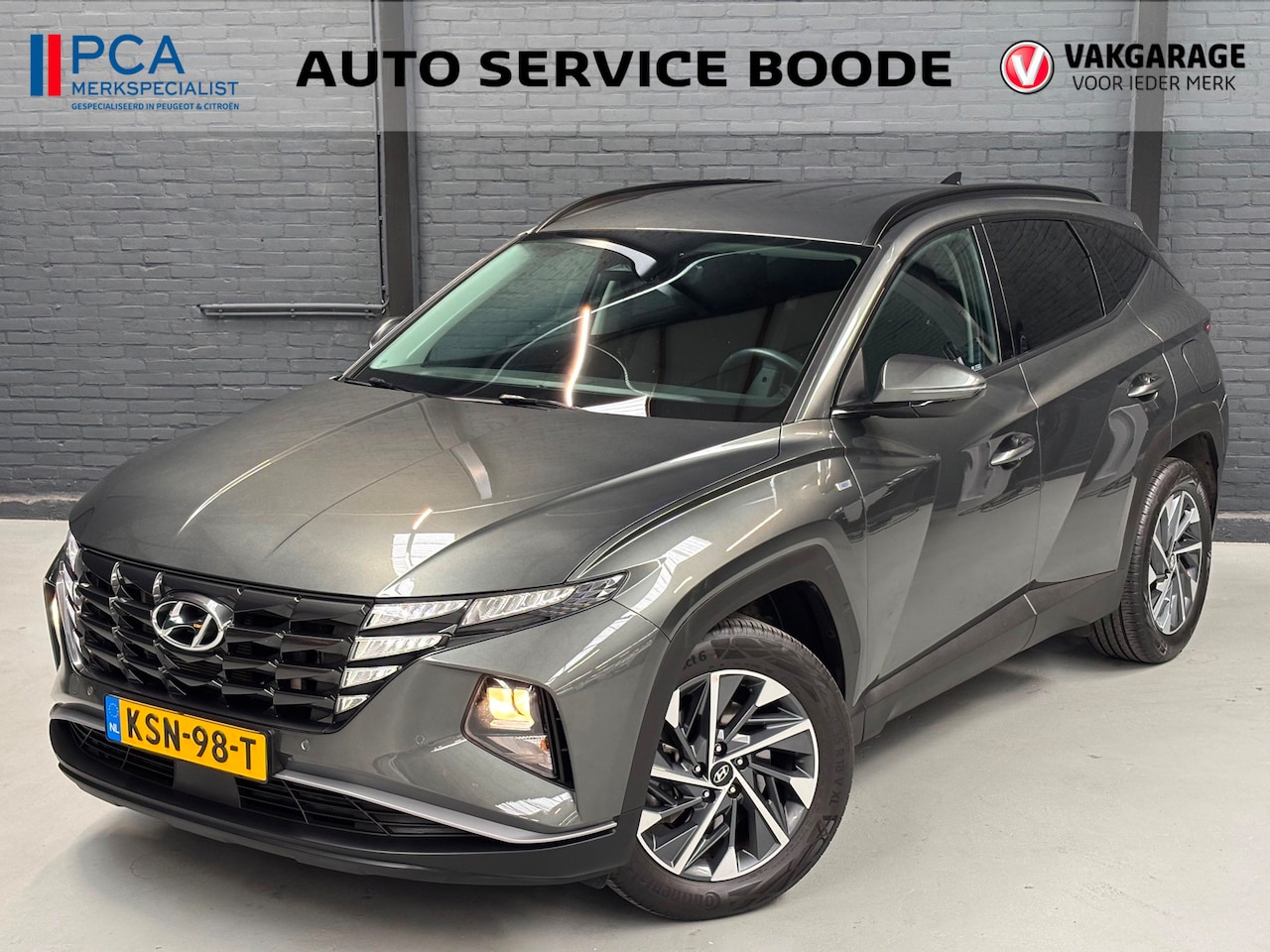 Hyundai Tucson - 1.6 Mild Hybrid Comfort automaat - stoelverwarming - elek. achterklep - AutoWereld.nl