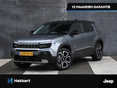 Jeep Avenger - Summit 1.2 e-Hybrid 110pk Automaat CAMERA | DAB | 18''LM | ELEK. ACHTERKLEP | NAVI | LANE