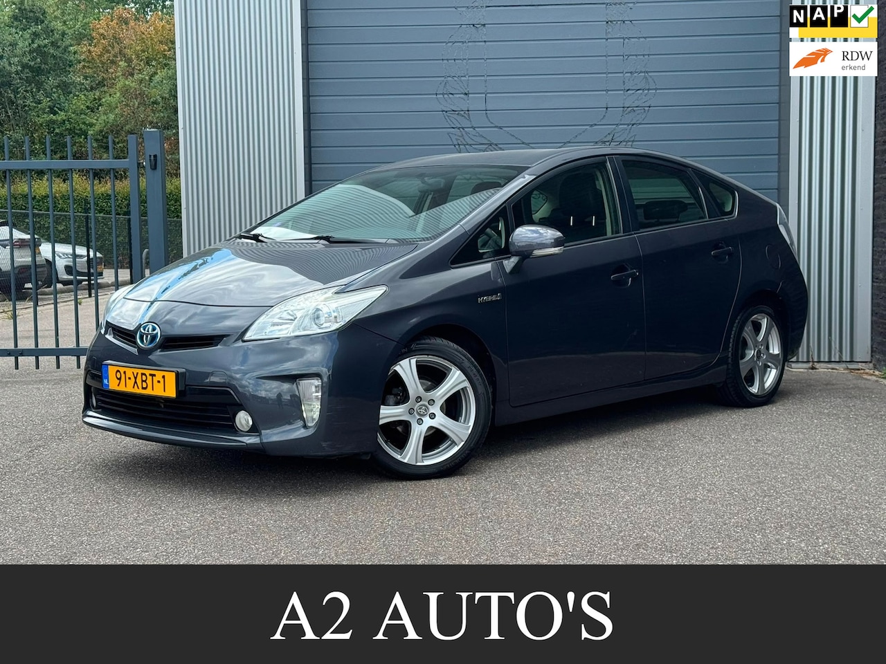 Toyota Prius - 1.8 Comfort Navi|Ecc|Leer - AutoWereld.nl