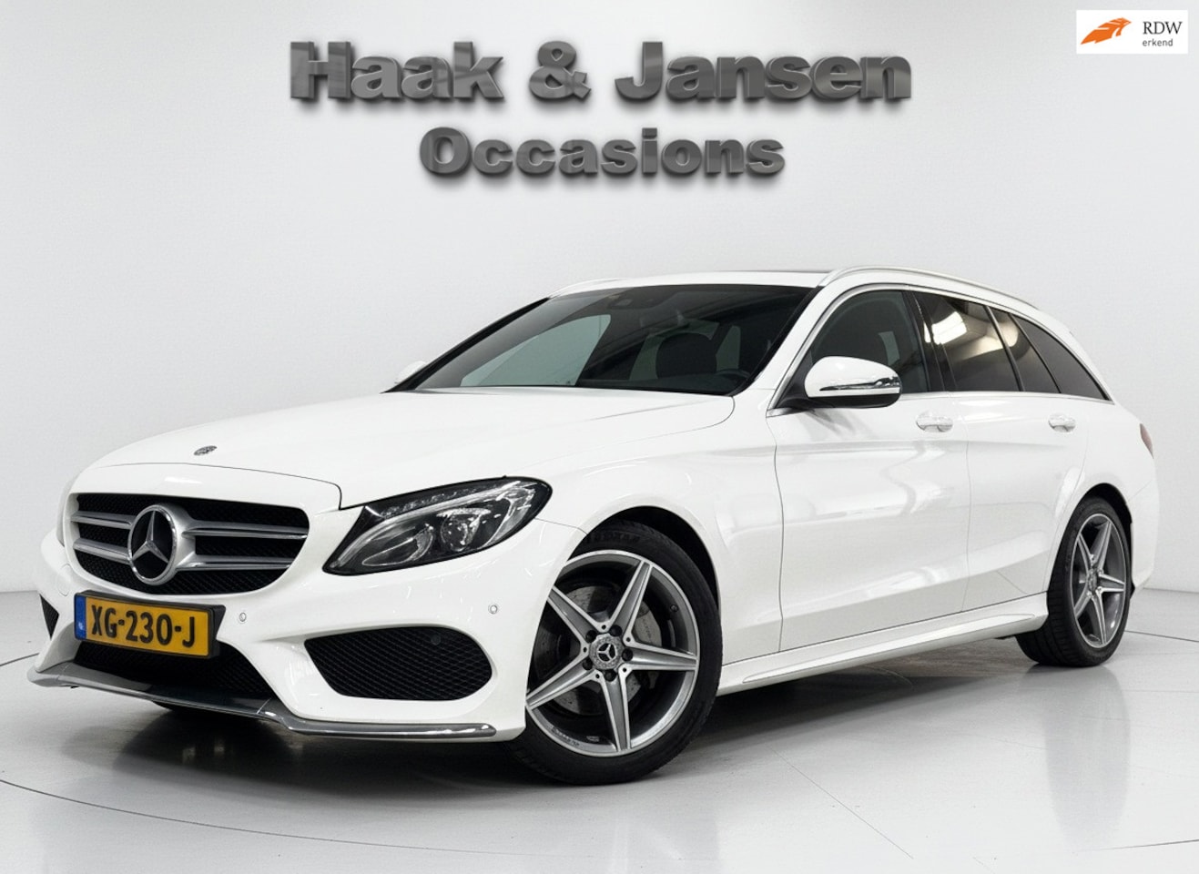 Mercedes-Benz C-klasse Estate - 200 Sport Edition Burmester Trekhaak Stoelverwarming - AutoWereld.nl