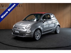 Fiat 500 C - 1.0 Hybrid Dolcevita Navi Leer Cruise PDC Carplay Zwarte binnenhemel LM velgen