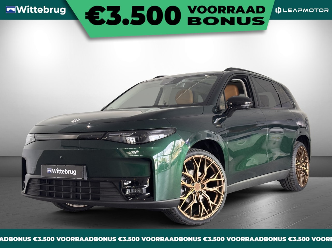 Leapmotor C10 - Design Pro 69.9 kWh Volledig Elektrisch Automaat met Lederen bekleding, Elektrische stoele - AutoWereld.nl