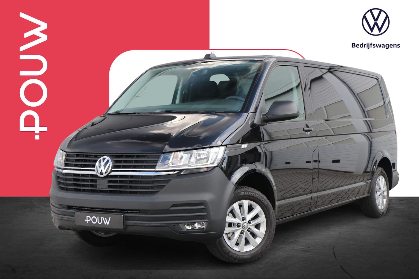 Volkswagen Transporter - 2.0 TDI 110pk L2H1 28 Comfortline | App-Connect | Trekhaak | Cruise Control | Parkeersenso - AutoWereld.nl