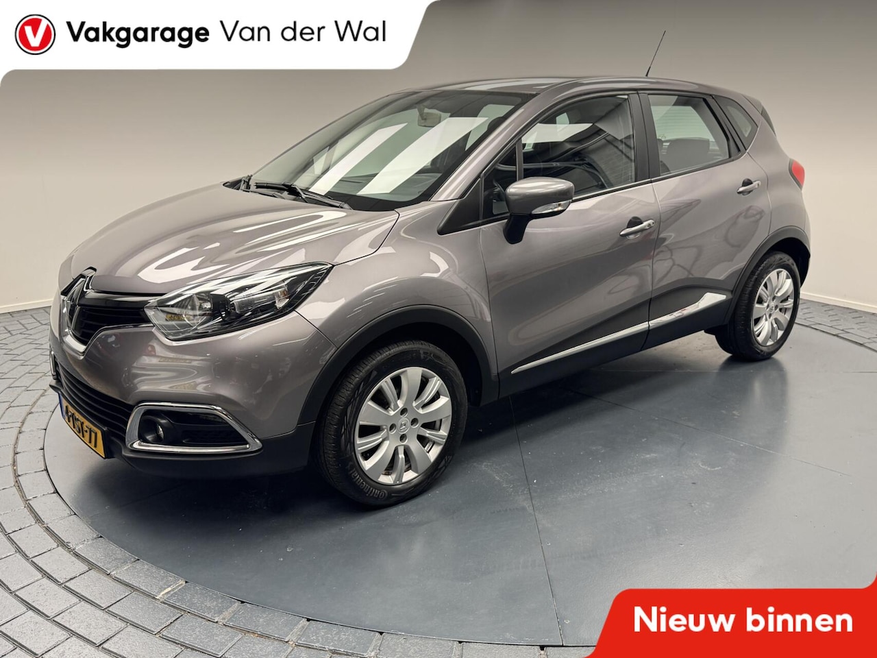 Renault Captur - 0.9 TCe Expression Airco-Navigatie-Cr.contr-Parkeersensoren-Lm16''velgen - AutoWereld.nl