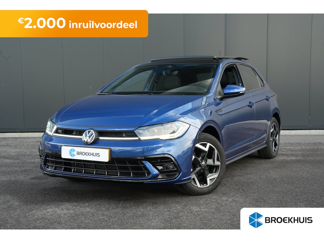 Volkswagen Polo - 1.0 TSI 95pk R-Line Edition | Panoramadak | Camera | Adaptive Cruise | Carplay | Keyless | - AutoWereld.nl
